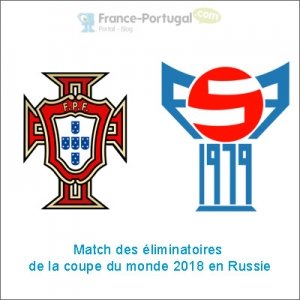 Portugal - Iles Féroé, éliminatoires de la Coupe du Monde 2018 en Russie
