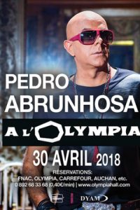 Pedro Abrunhosa à L'Olympia le 30 avril 2018