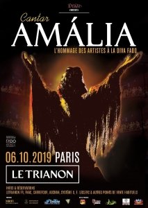 Cantar Amália, concert hommage à la Diva Fado, Paris 2019