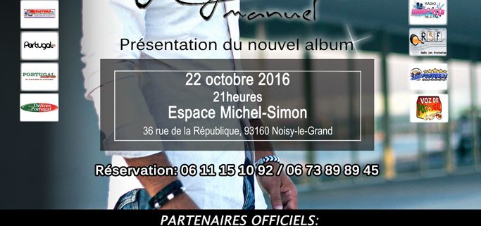 Hugo Manuel, présentation du nouvel album le 22 octobre 2016