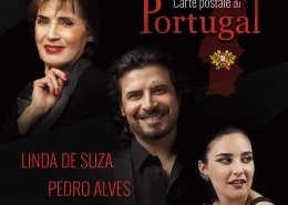 Carte postale du Portugal, Linda De Suza, Pedro Alves et Mara Pedro