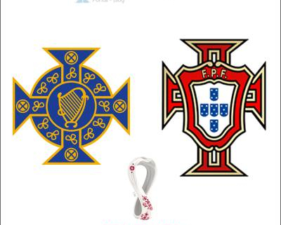 Match du Irlande - Portugal pour les qualification pour la coupe du monde Qatar 2022