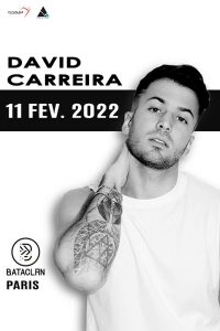 David Carreira au Bataclan le 11 février 2022