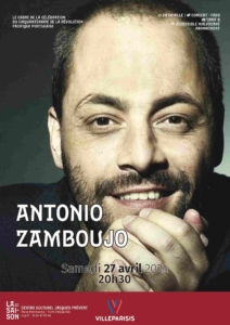 António Zambujo en concert à Villeparisis (77) le 24 avril 2024 à 20h30