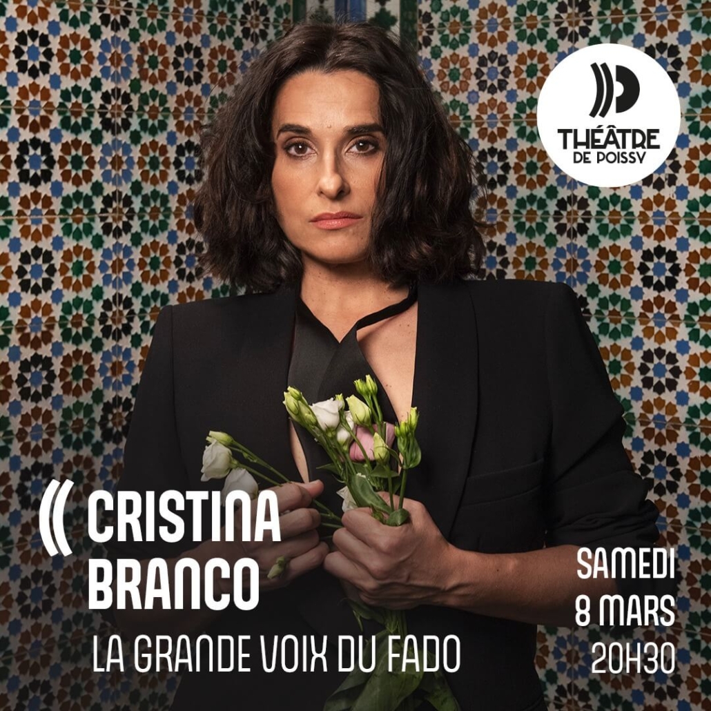 Concert de Cristina Branco le samedi 8 mars à 20h30 au Théâtre de Poissy