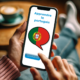 Apprendre le portugais avec une application sur son smartphone