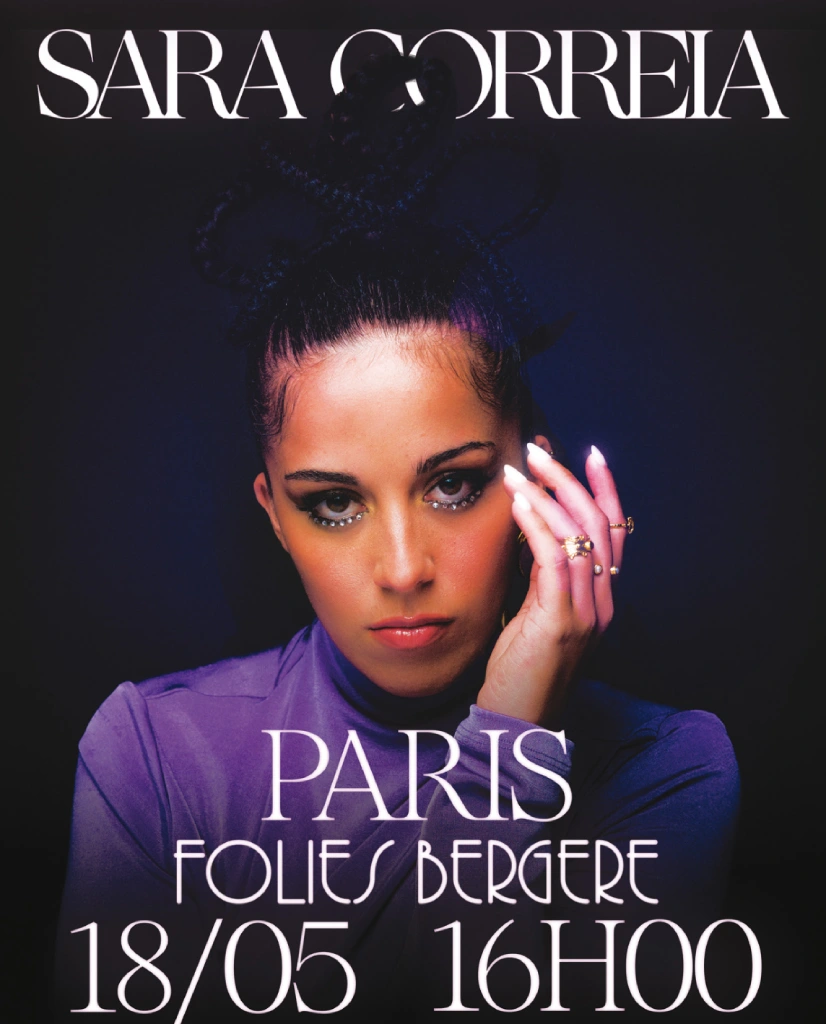 Concert de SARA CORREIA aux Folies Bergère le 18 mai 2025 à 16h00