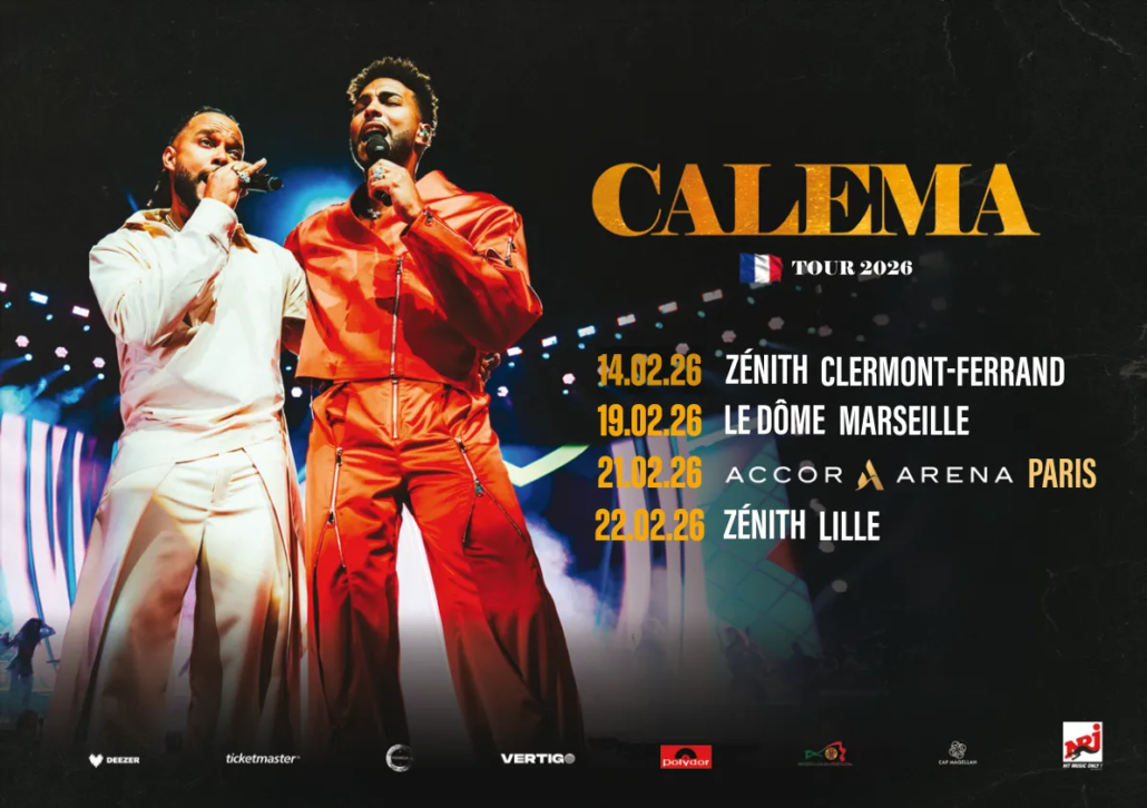 CALEMA en concert en France en 2026