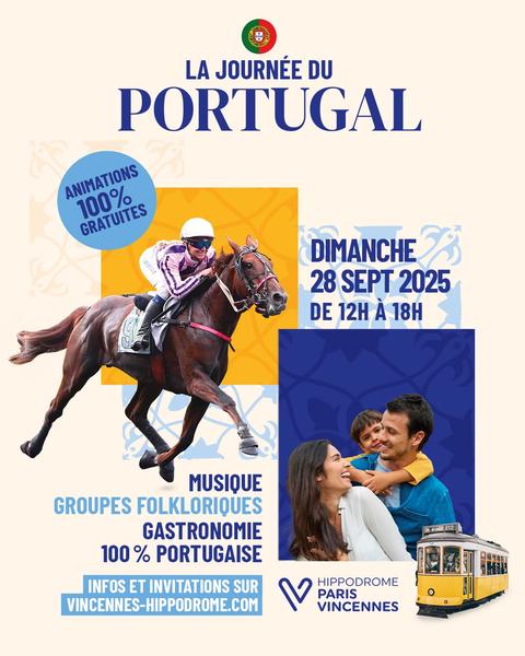 Journée du Portugal à l'Hippodrome Paris-Vincennes le dimanche 28 septembre 2025