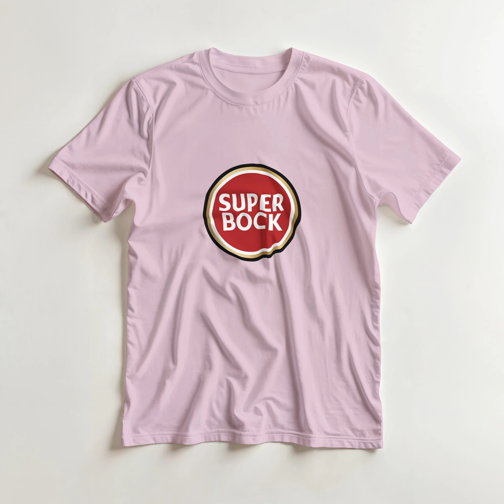 T-shirt SUPER BOCK rose