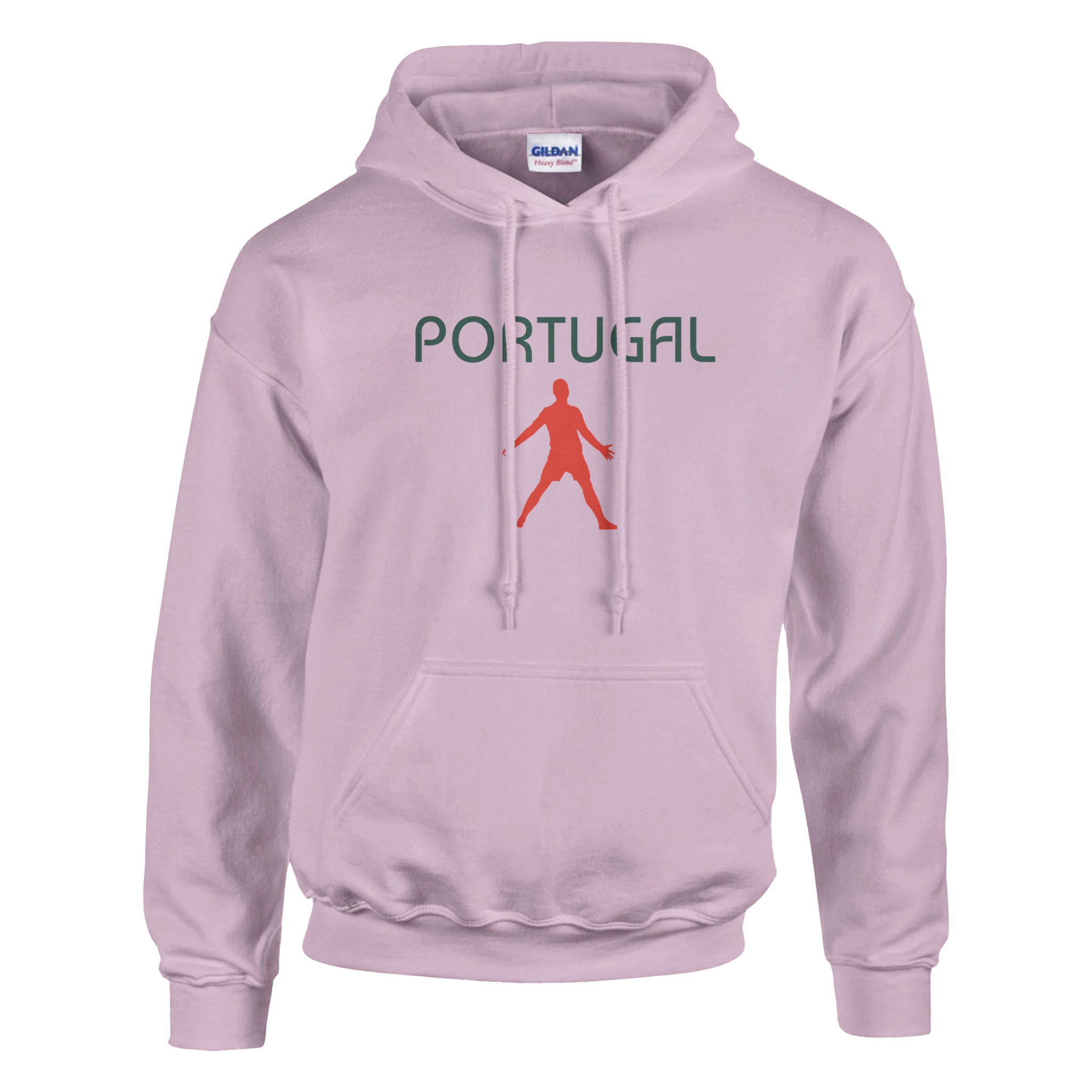 Sweat à capuche PORTUGAL CR7 rose