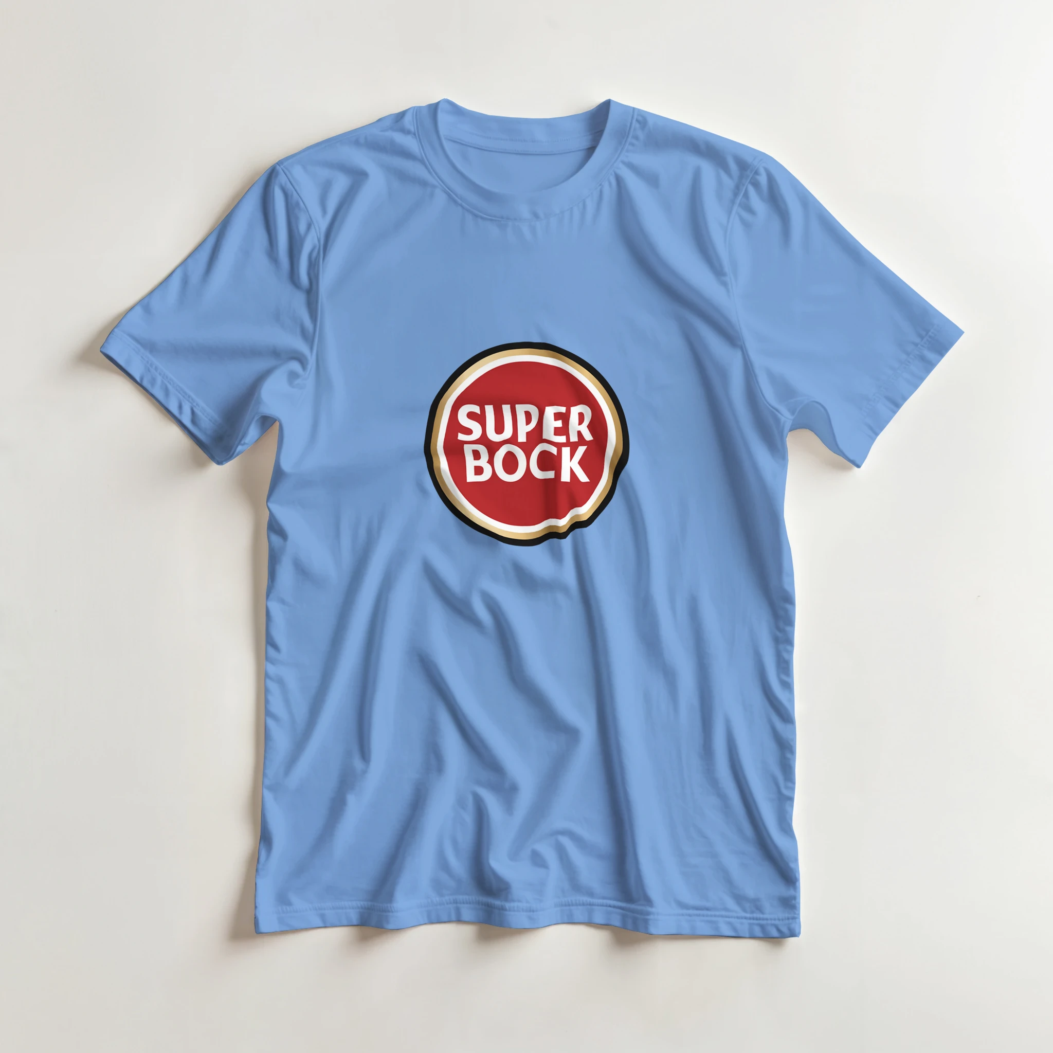 T-shirt SUPER BOCK bleu clair