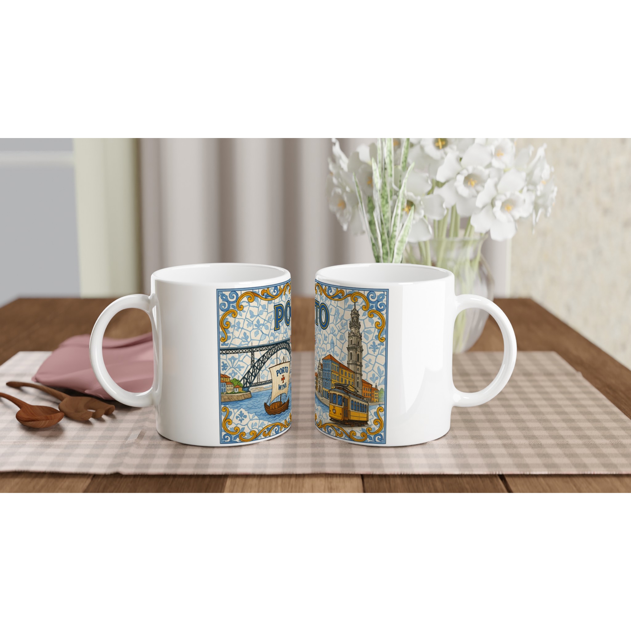 Mug PORTO en céramique de 325 ml