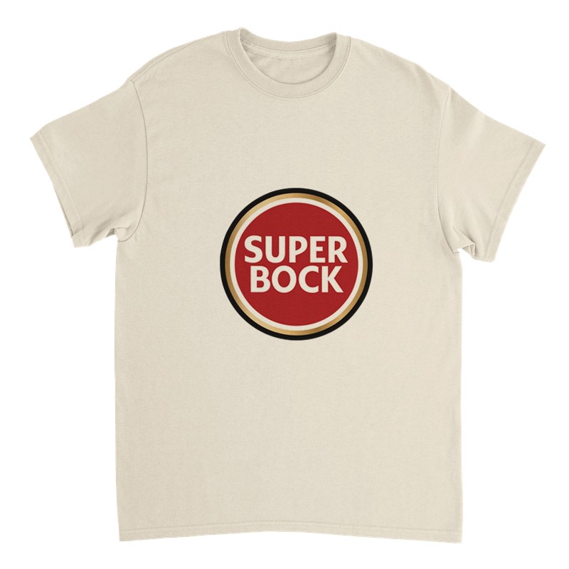 T-shirt SUPER BOCK beige