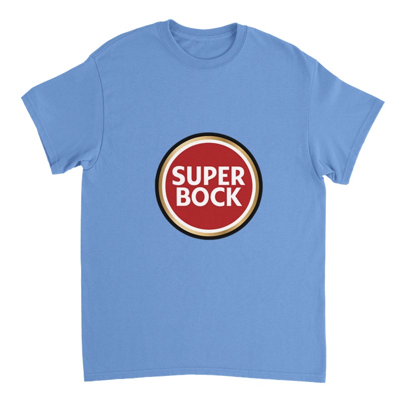 T-shirt SUPER BOCK bleu clair