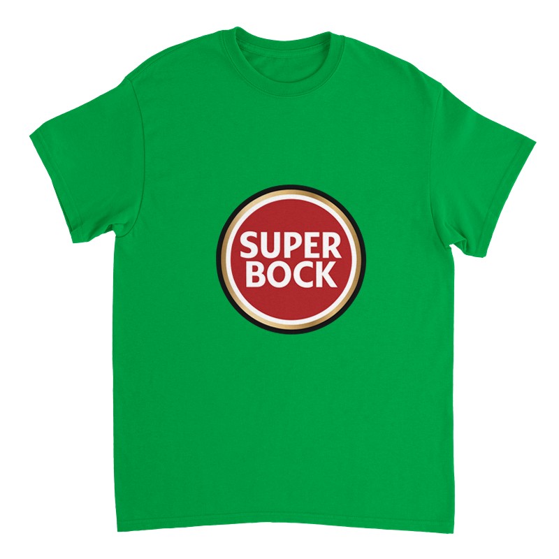 T-shirt SUPER BOCK vert
