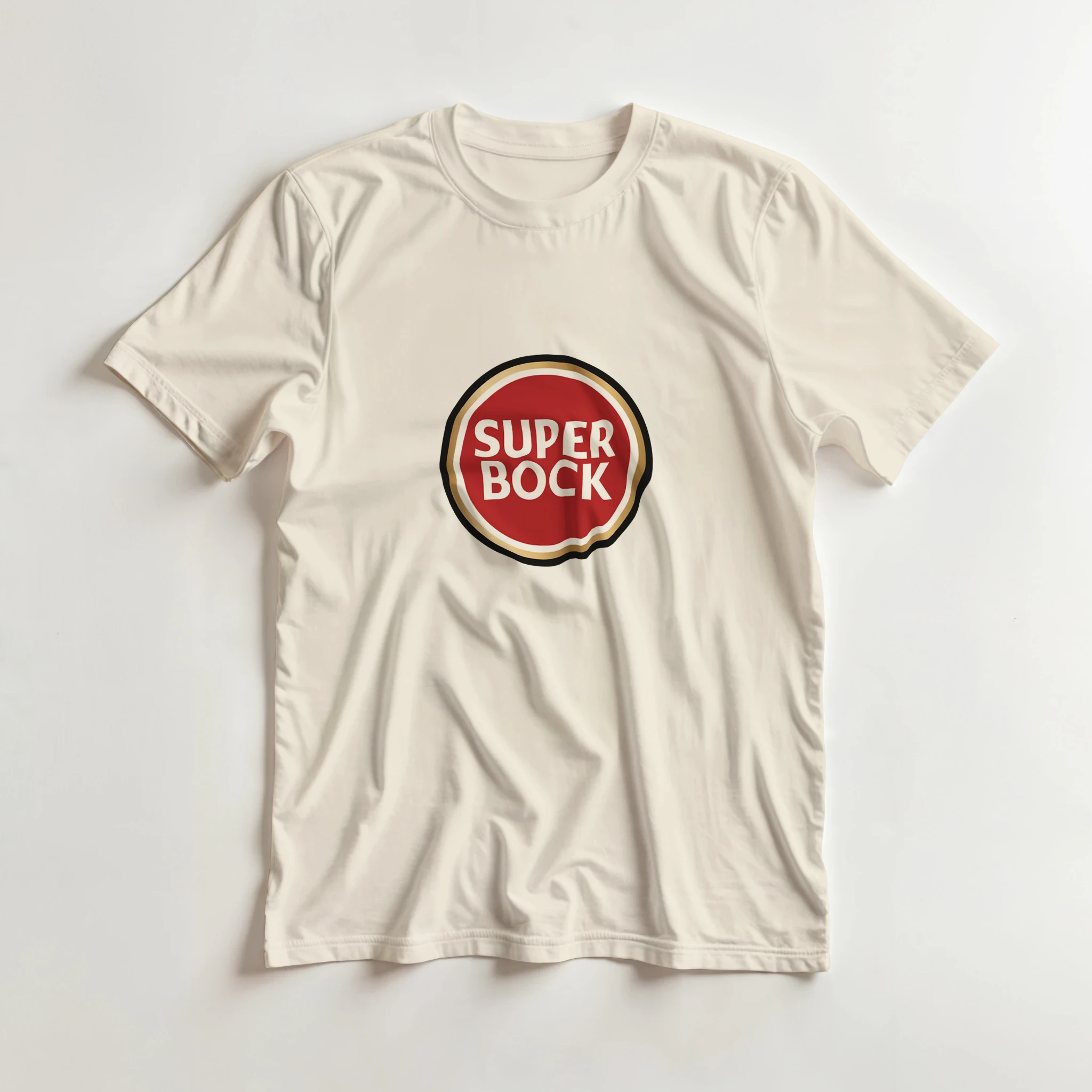 T-shirt SUPER BOCK beige
