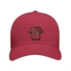 Casquette CAMISOLA 7 rouge canneberge