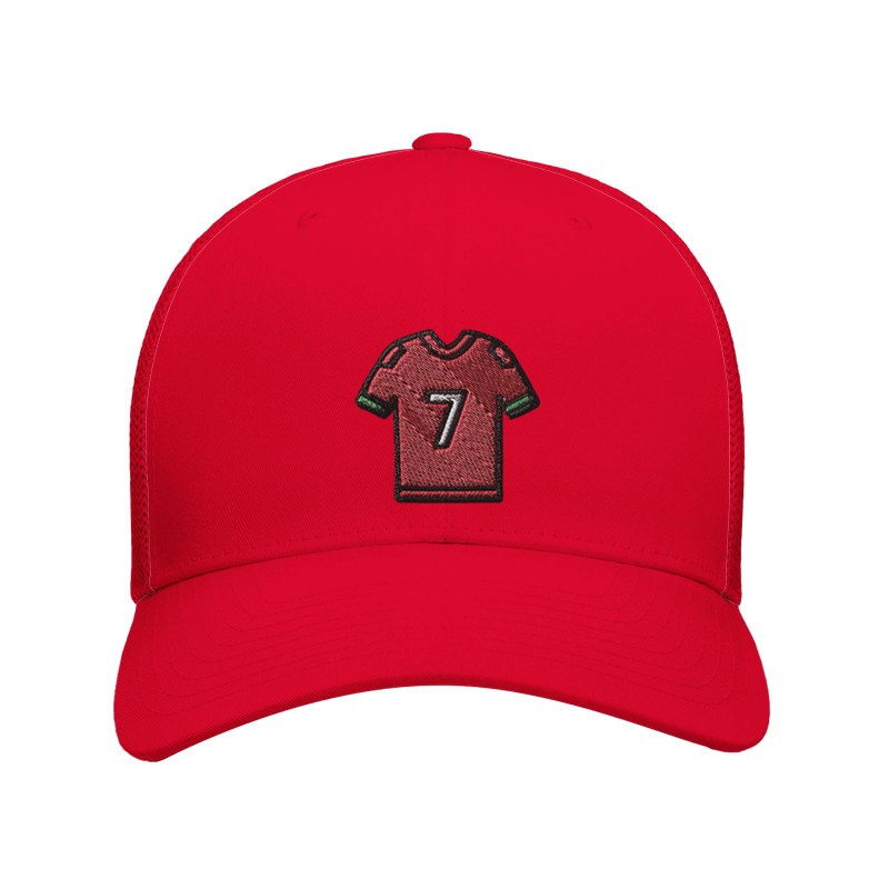Casquette CAMISOLA 7 rouge