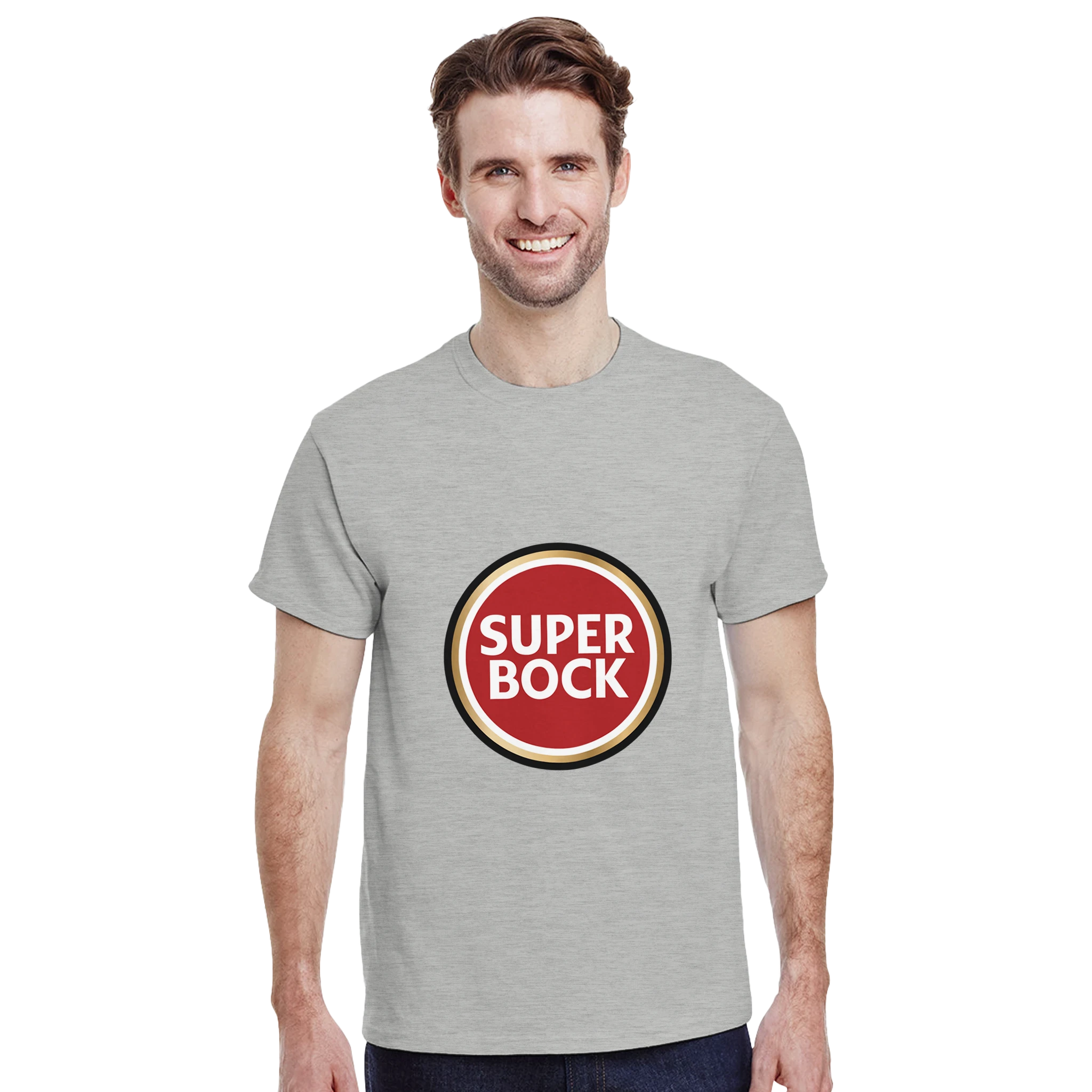 T-shirt SUPER BOCK gris