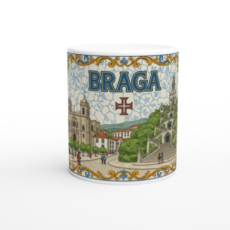 Mug BRAGA en céramique de 325 ml