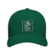 Casquette SCP SPIRIT verte, broderie en blanc