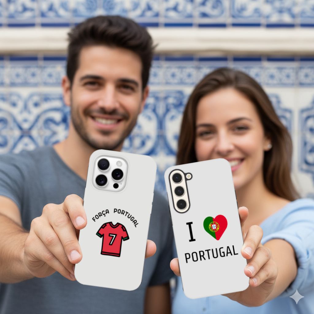Coques à l'effigie du Portugal, pour iPhone et Samsung Galaxy