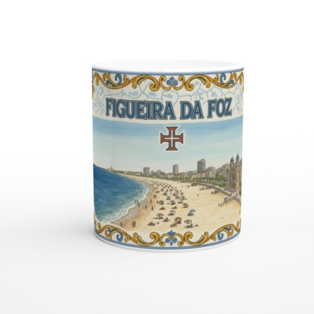 Mug FIGUEIRA DA FOZ en céramique de 325 ml