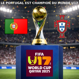 Le Portugal est champion du monde U17 2025