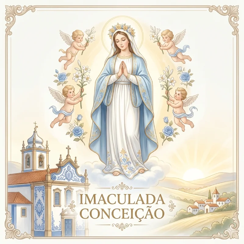 Immaculée Conception – Imaculada Conceição - 8 décembre au Portugal