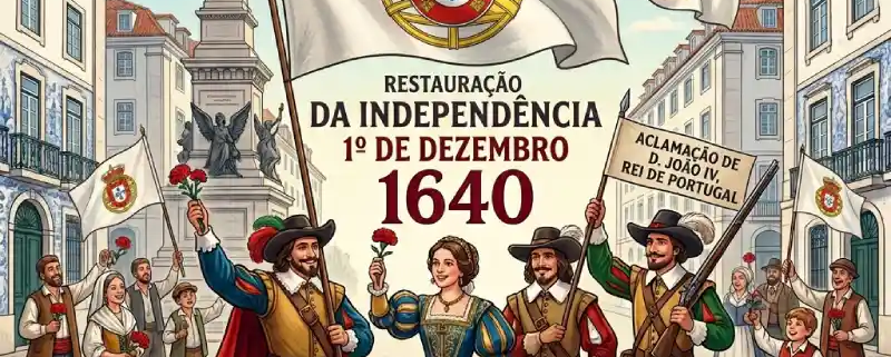 1er décembre 1640 : Jour de la Restauration de l’indépendance au Portugal