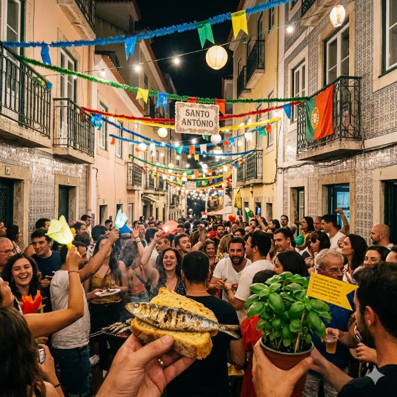 Santo António (Saint Antoine) à Lisbonne le 13 juin