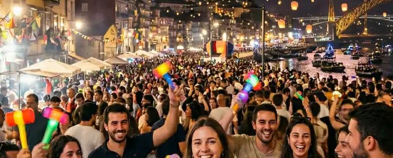 Fête de la São João (St Jean) à Porto et Braga le 24 juin