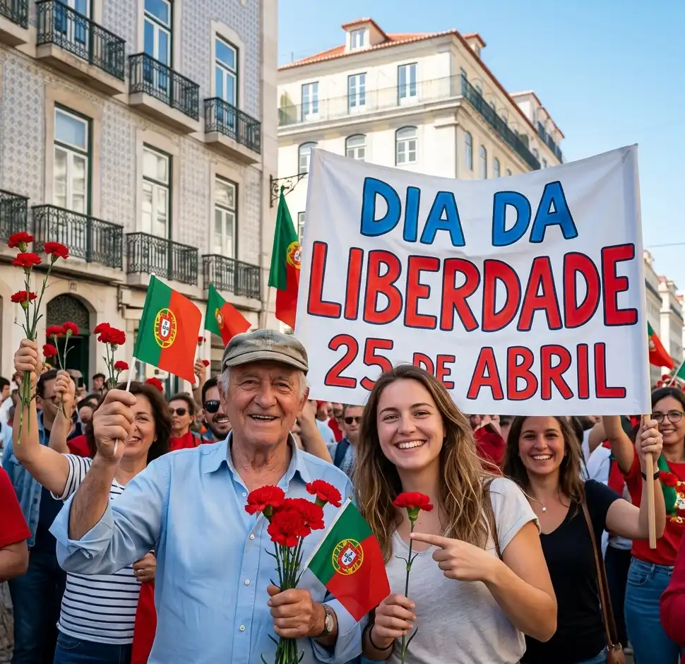 La Révolution des Œillets – 25 avril 1974, Fête nationale de la Liberté au Portugal