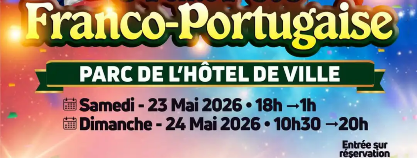51ème fête Franco-Portugaise à Pontault-Combault les 23 et 24 mars 2026