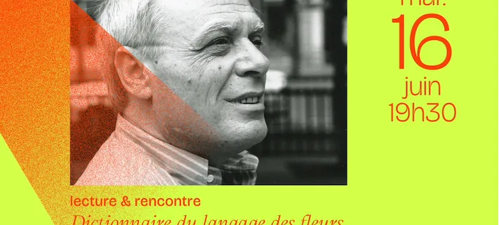 Hommage à Antonio Lobo Antunes - Dictionnaire du langage des fleurs, Lecture par Laurent Poitrenaux